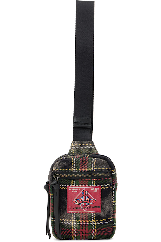 

Vivienne Westwood Красная и зеленая мини-сумка через плечо Matthew