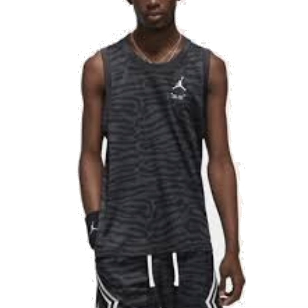 

Топ Air Jordan Sport Dri-FIT Mesh Top 'Black White' FN5855-010, черный