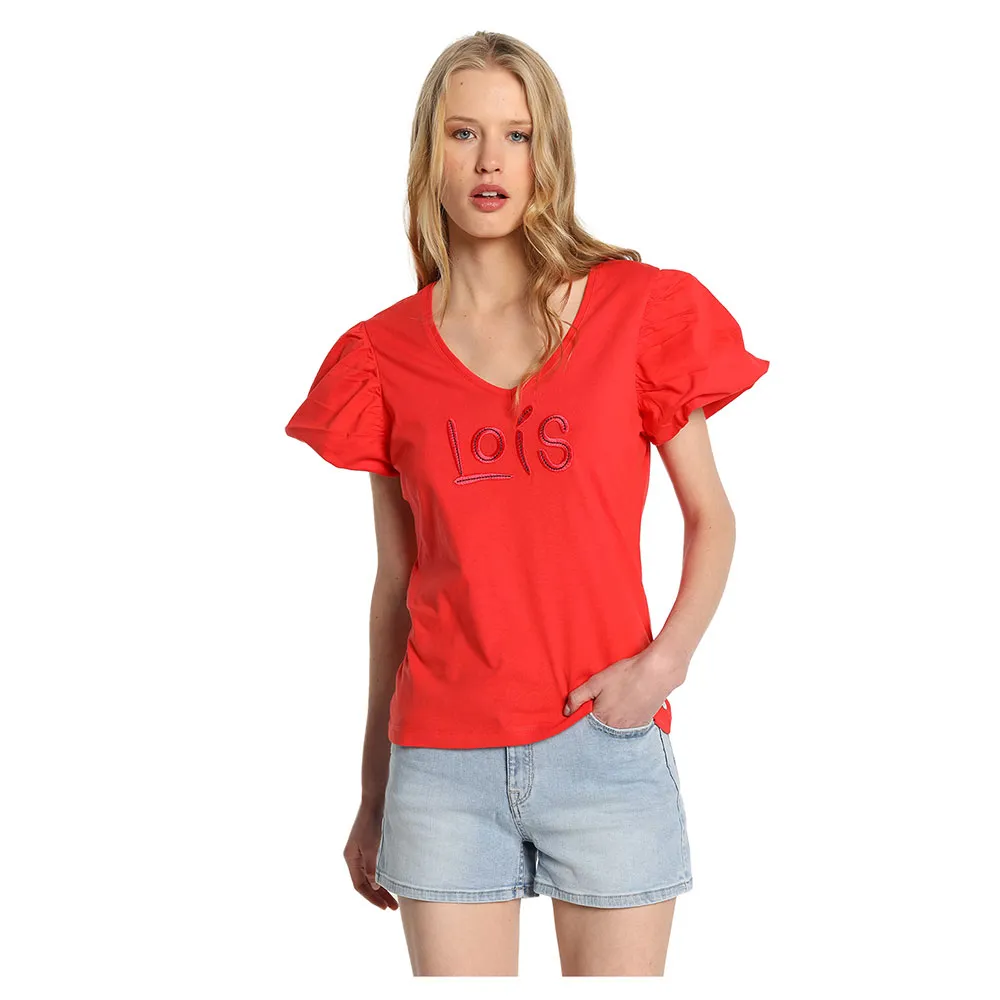 

Футболка с коротким рукавом Lois Jeans 10907, красный
