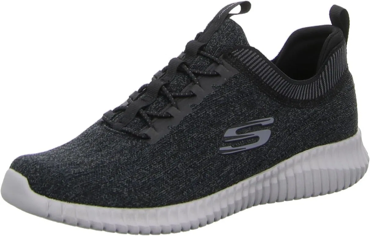 Мужские слипоны SKECHERS Dynamight 2.0-Eye to Eye-52642, черные, размер 39.5 EU