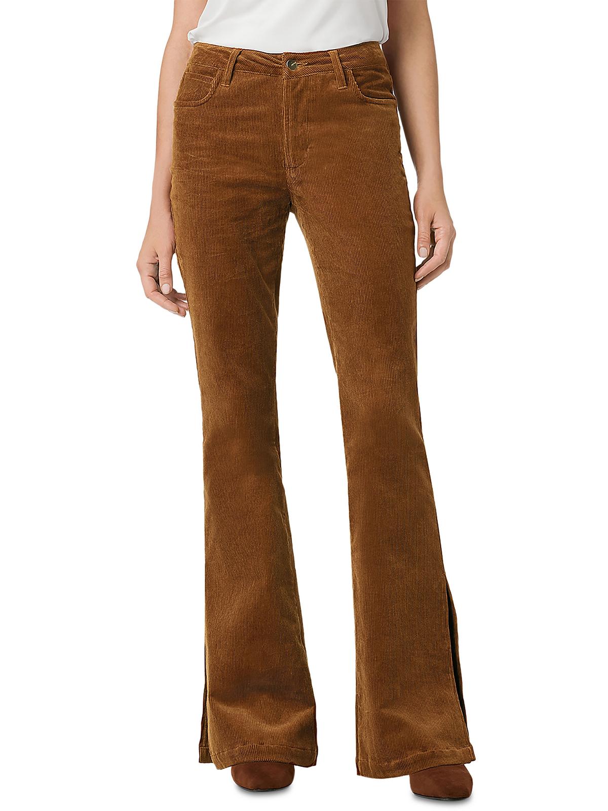 

Женские вельветовые джинсы Bootcut со средней посадкой Joe's, цвет roasted pecan