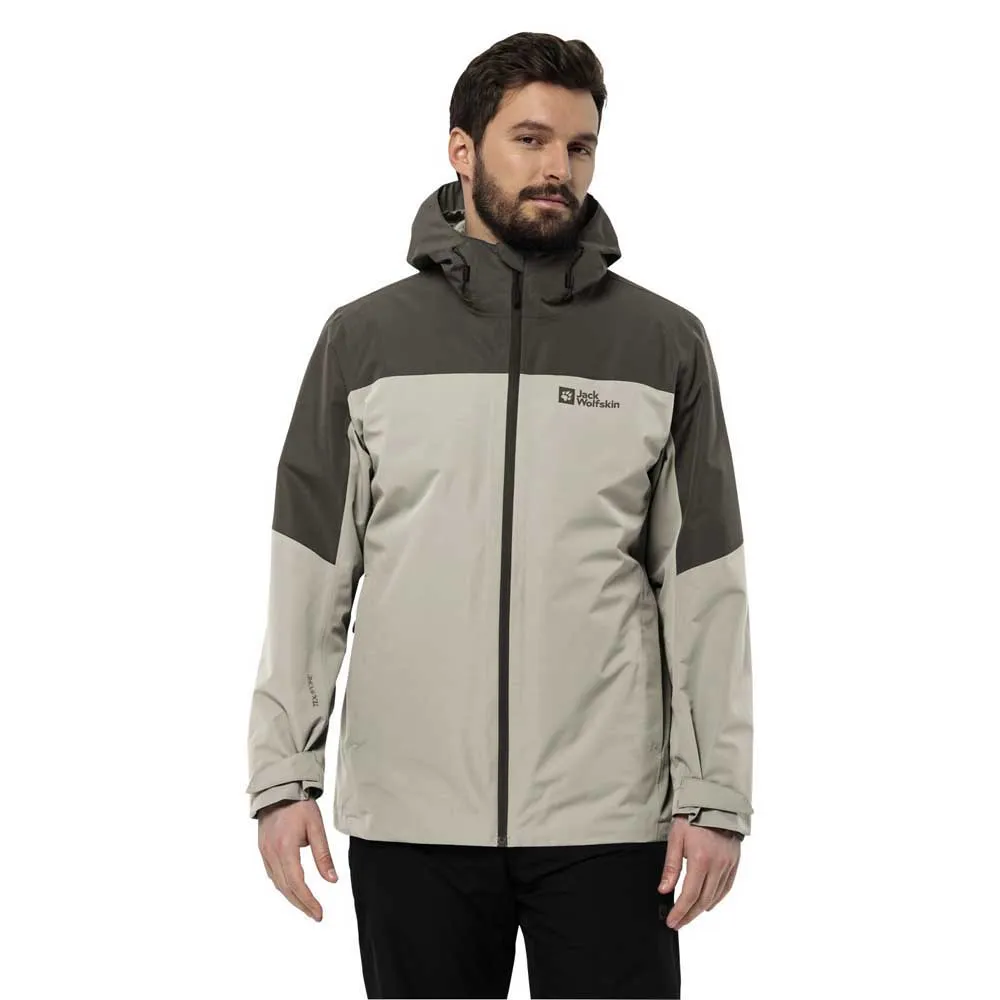 

Куртка Jack Wolfskin Glaabach 3In1, серый/белый