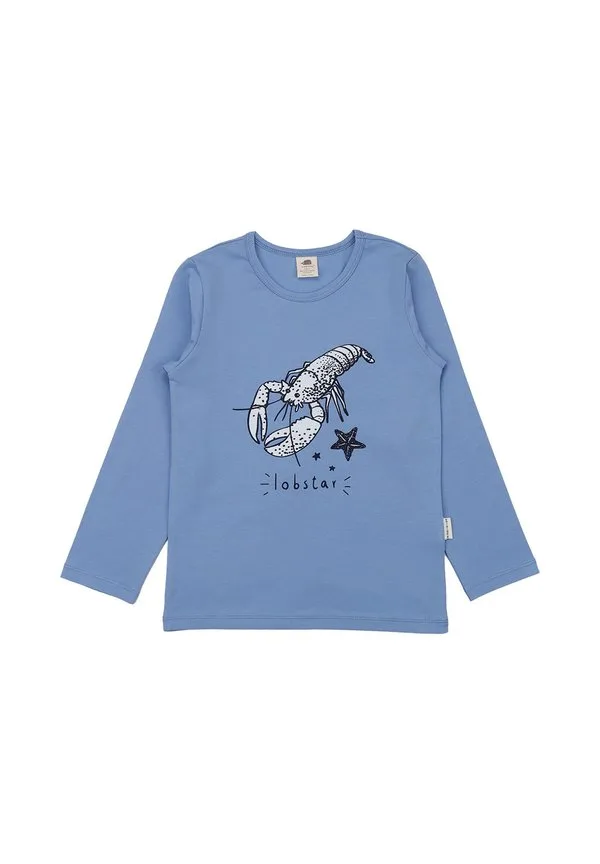 Футболка с длинными рукавами "подводный мир" Walkiddy, Blue