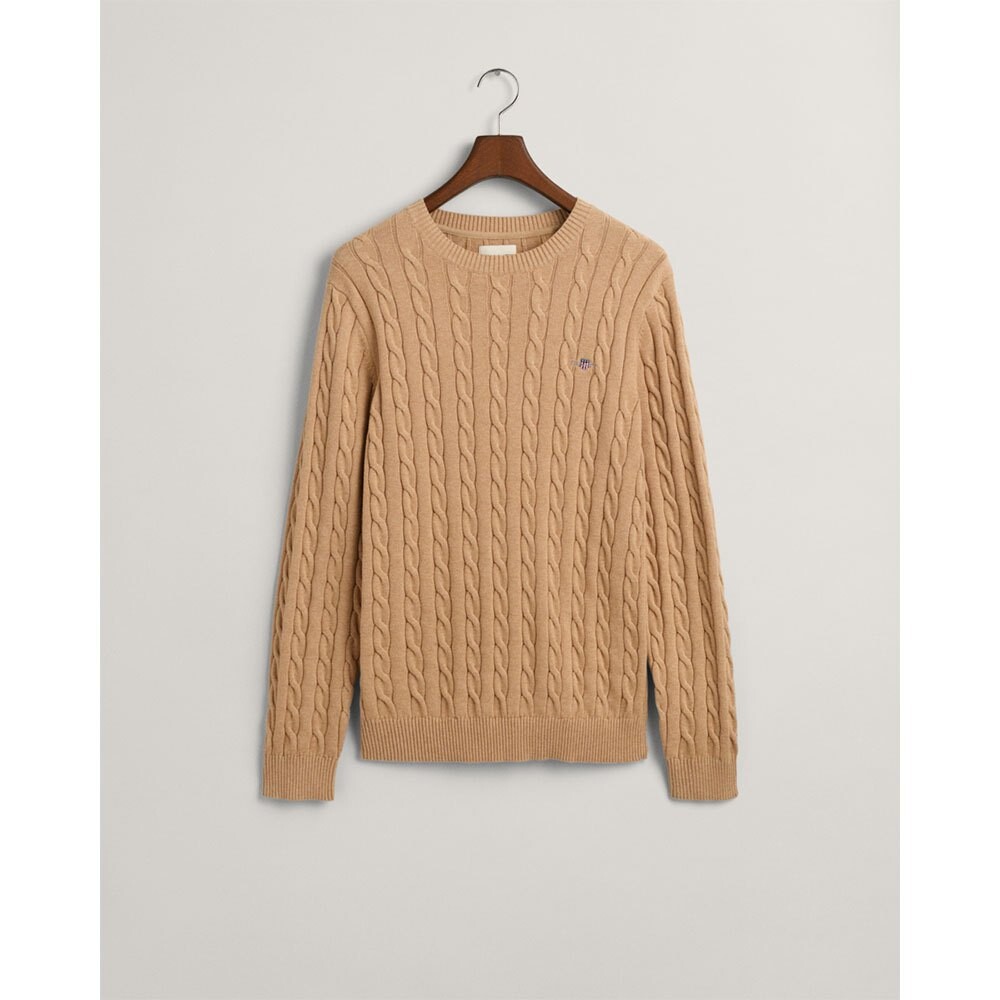 

Свитер Gant Cable, бежевый