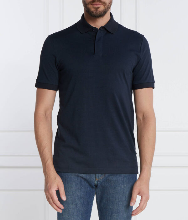 

Поло Guess Jeans 44 Boss Slim Fit, синий