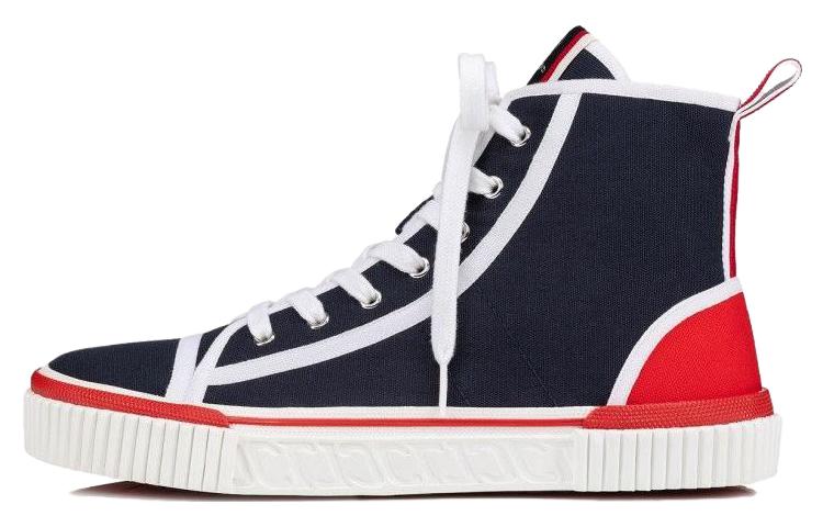 

Christian Louboutin Кроссовки CL LUBOTING Pedro High Top для скейтбординга мужские черные