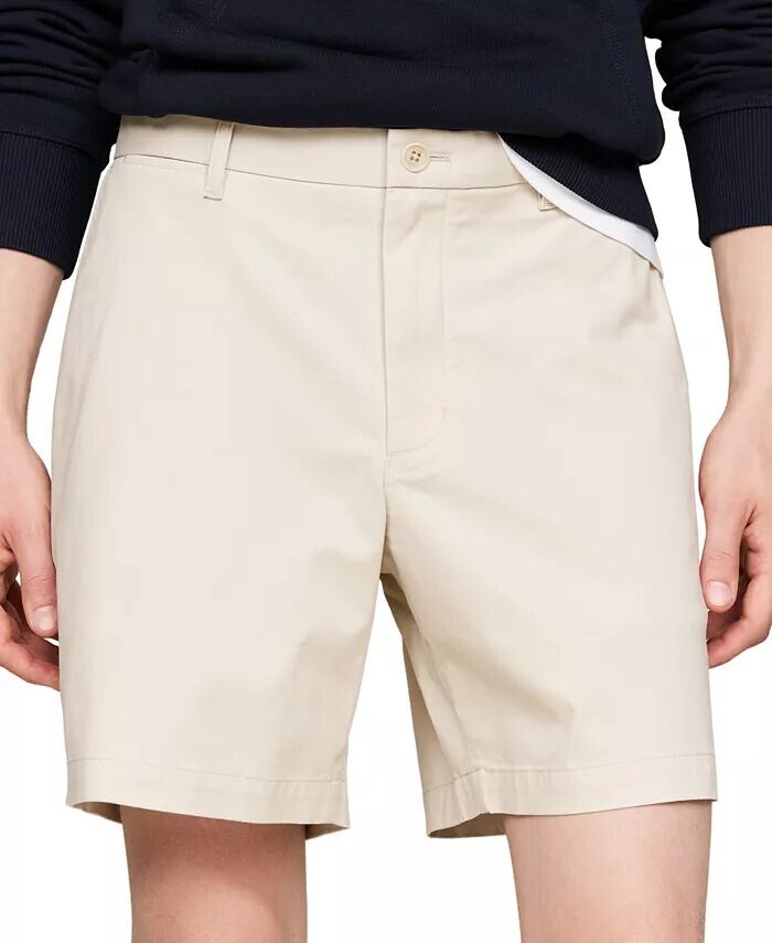 

Мужские эластичные шорты Mercer Tommy Hilfiger, бежевый