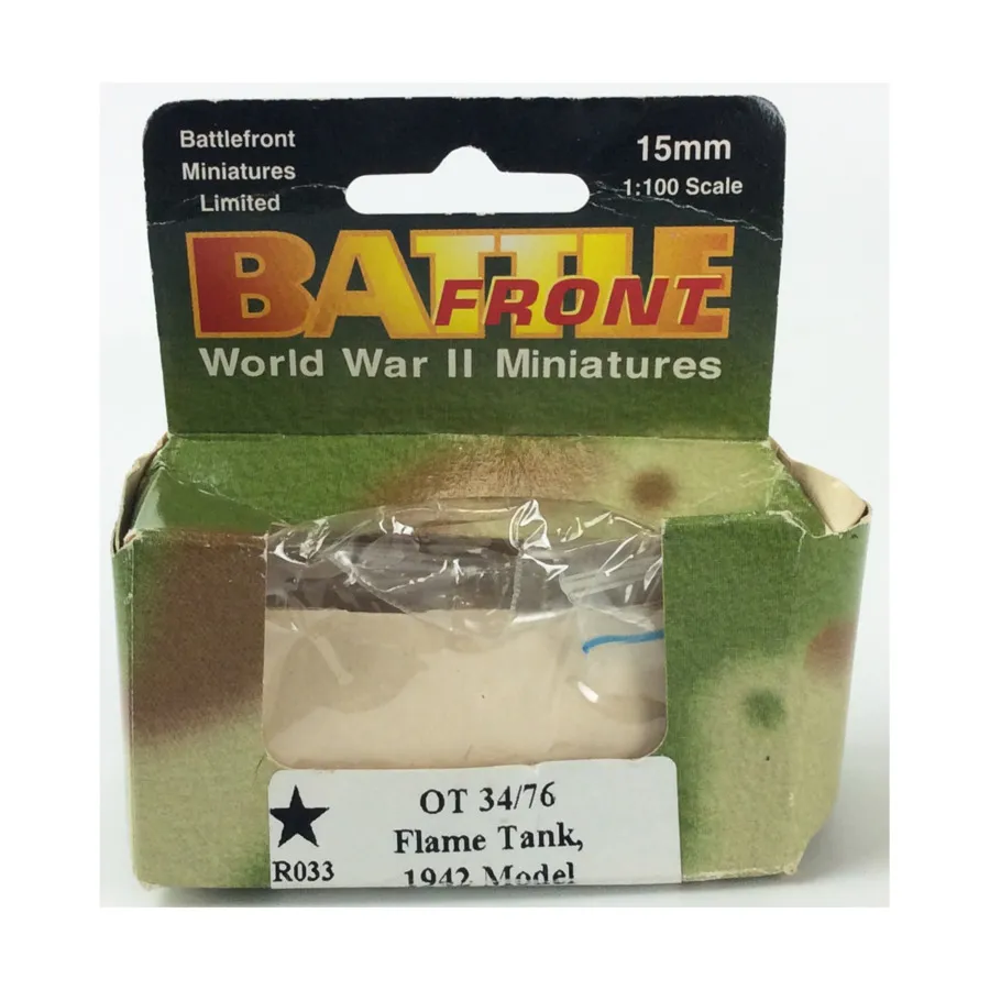 

Пламенный танк ОТ 34/76 - обр. 1942 г., Flames of War - WWII - Soviet - Tanks