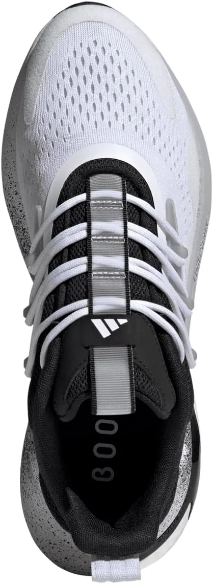 Мужские повседневные кроссовки Adidas Alphaboost V2 IE9157 белого цвета — фото 3