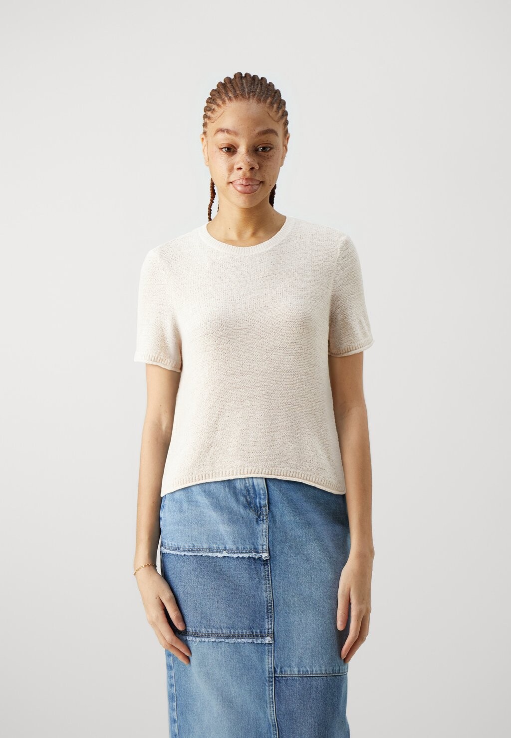 

Футболка базовая ONLSUNNY ONLY, цвет pumice stone