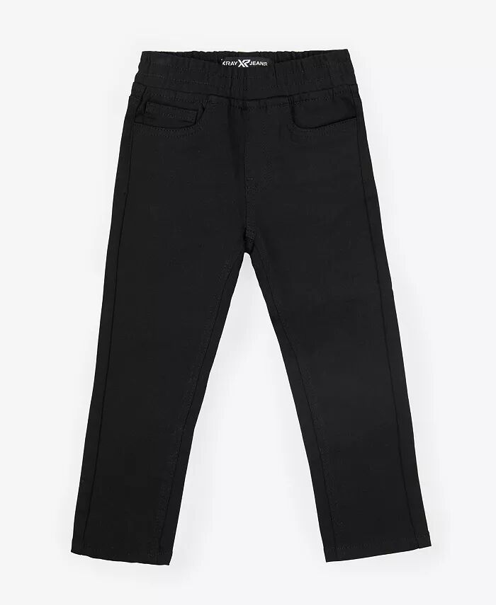 

Брюки для мальчиков с эластичной талией и пятью карманами XRAY, черный