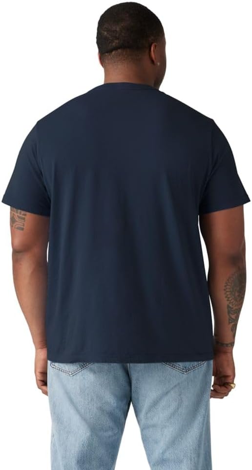 Мужская футболка с рисунком Levi's (также доступна в размерах Big и Tall), Big Graphic Tee Dress Blues — фото 2
