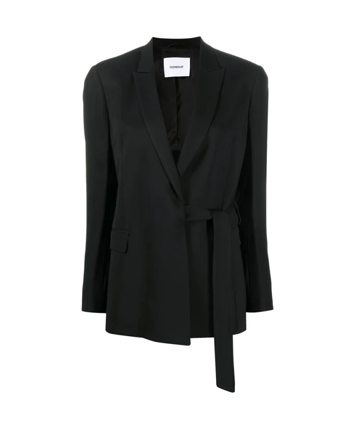 

Черный пиджак, вискозный эластан, бережная чистка. Dondup, черный