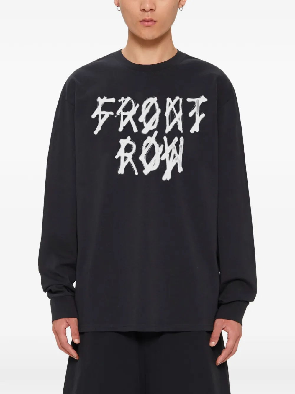 

Футболка с длинными рукавами 44 Label Group, черный