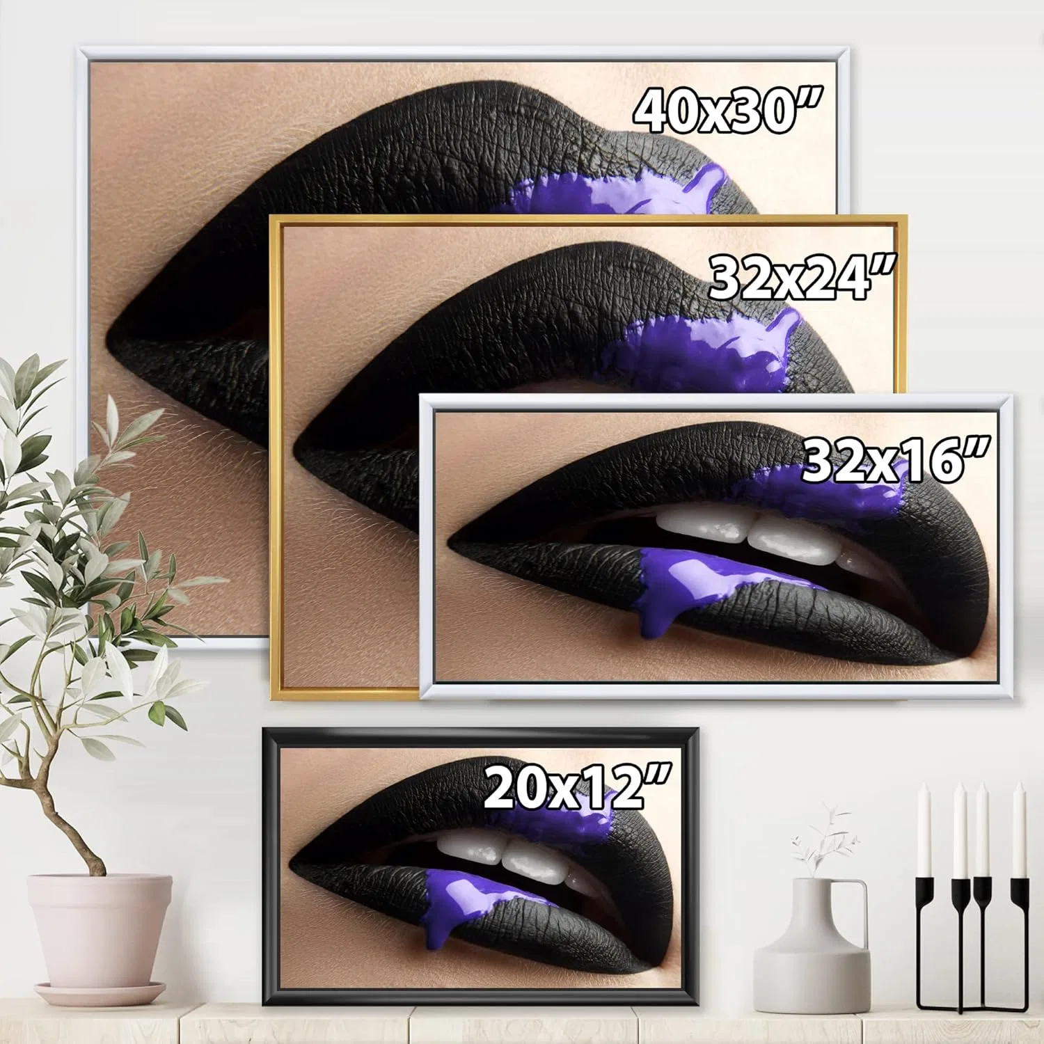 Губная помада Black & Purple DesignQ — фото 4