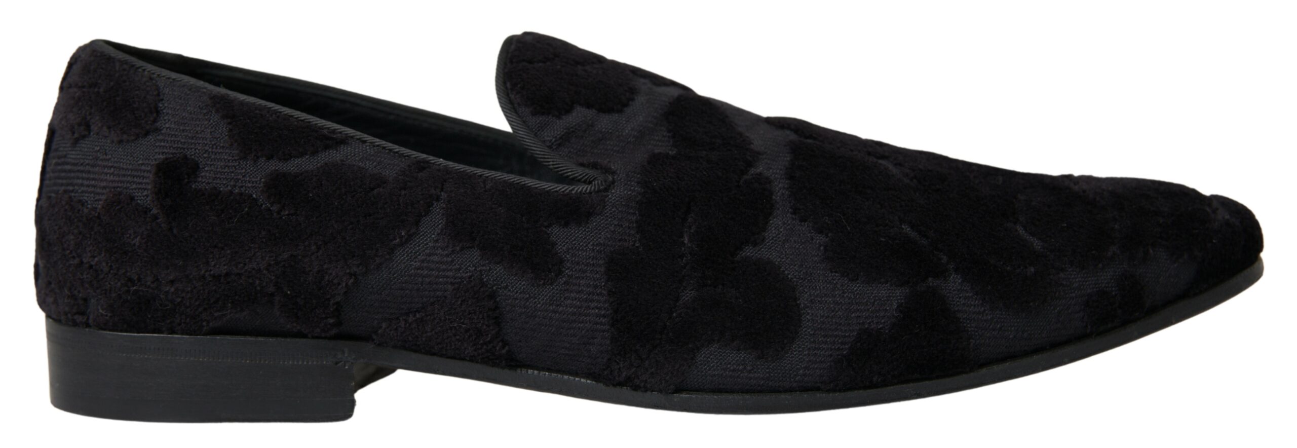 Изысканные черные винтажные мокасины для мужчин Dolce & Gabbana