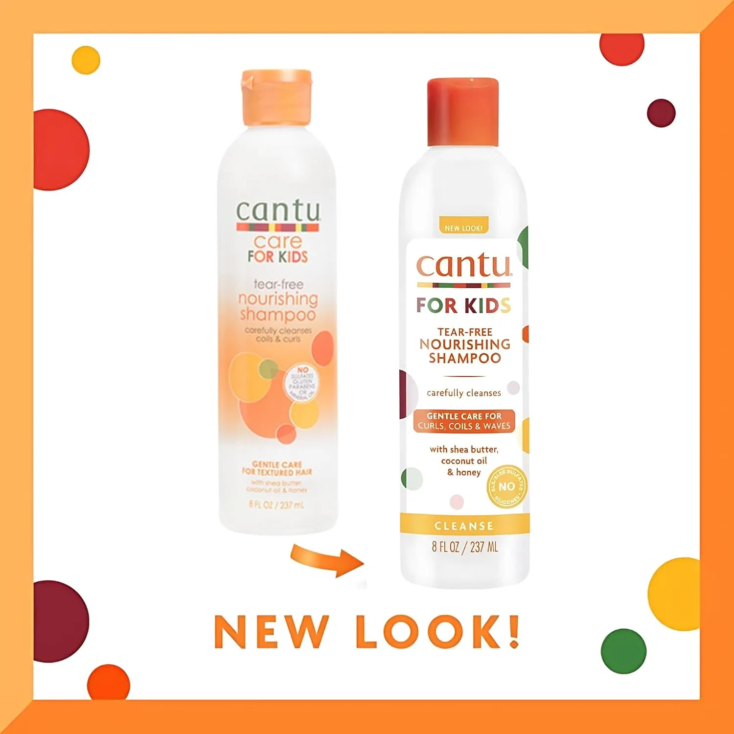 Набор детского шампуня и кондиционера Cantu Care for Kids, 2 × 237 мл Cantu — фото 3