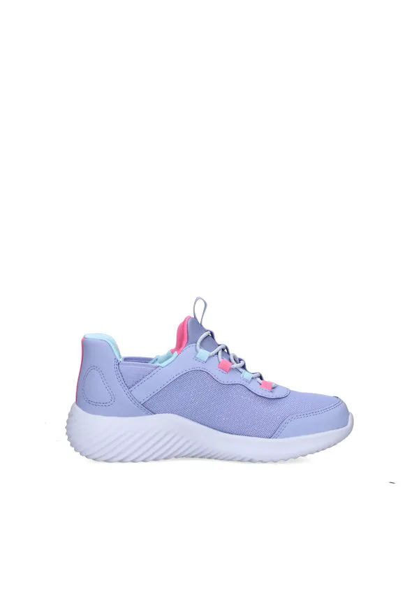 Низкие кроссовки bounder Skechers, Lavender Synthetic/Trim — фото 4