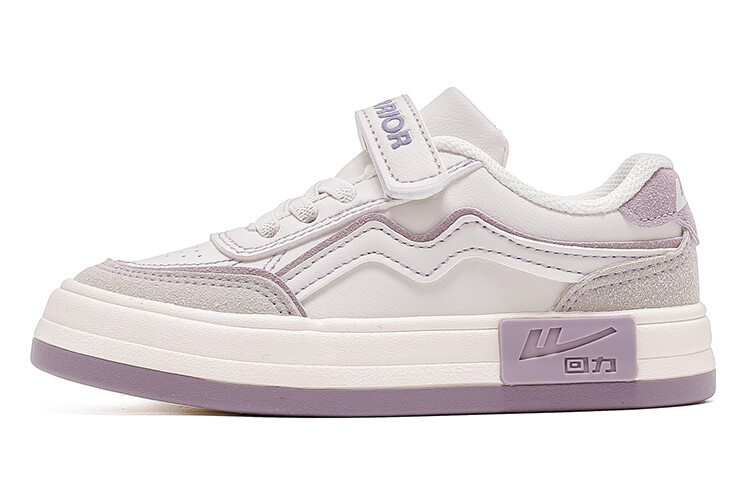 

Детские кроссовки для скейтбординга Kids Low-top бежевый/фиолетовый Warrior, фиолетовый