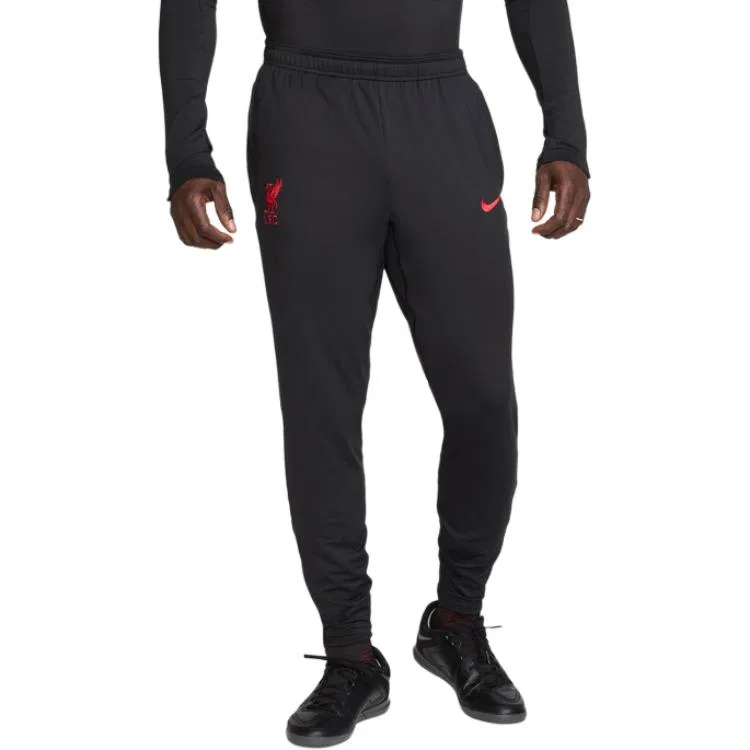 Футбольные штаны Liverpool Fc Strike Special Edition Men's Dri FIT из трикотажа Nike, Black