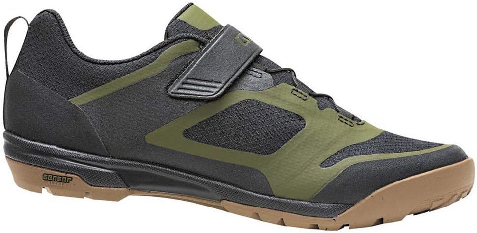 

Велосипедные туфли Giro Ventana Fastlace - мужские, черный/оливковый