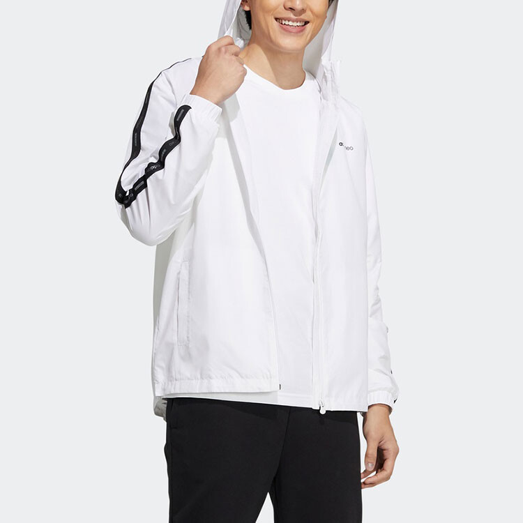Куртка мужская белый Adidas Neo — фото 3