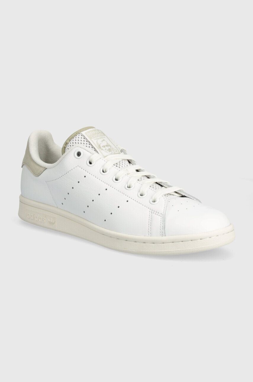 

Кожаные кроссовки Adidas Originals Stan Smith с перфорацией, белый