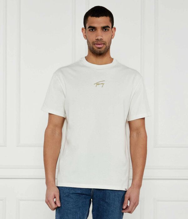 

Футболки Loose fit Tommy Jeans, экрю