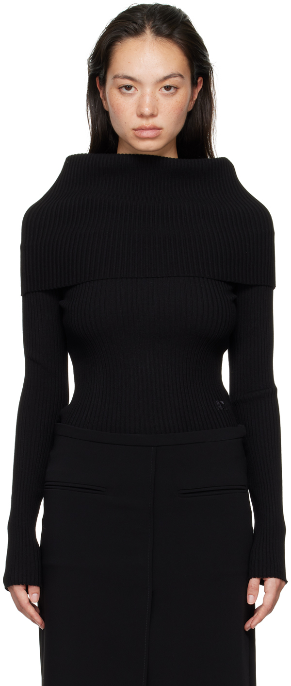 

Свитер с переплетением Courreges