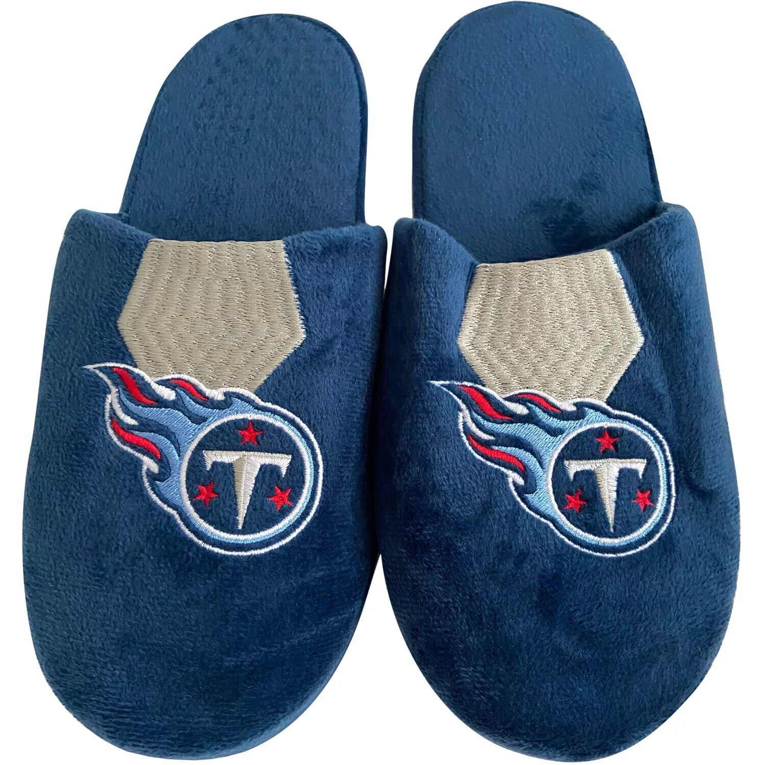 

Мужские полосатые командные тапочки FOCO Tennessee Titans