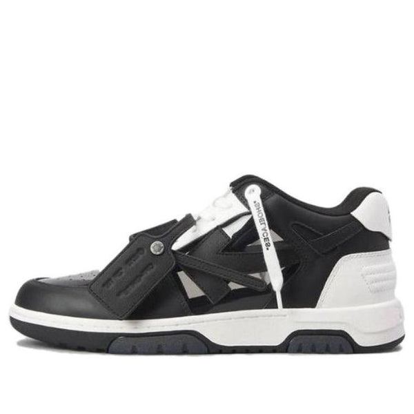 

Кроссовки out of office ooo low tops 'black white suede' Off-White, черный