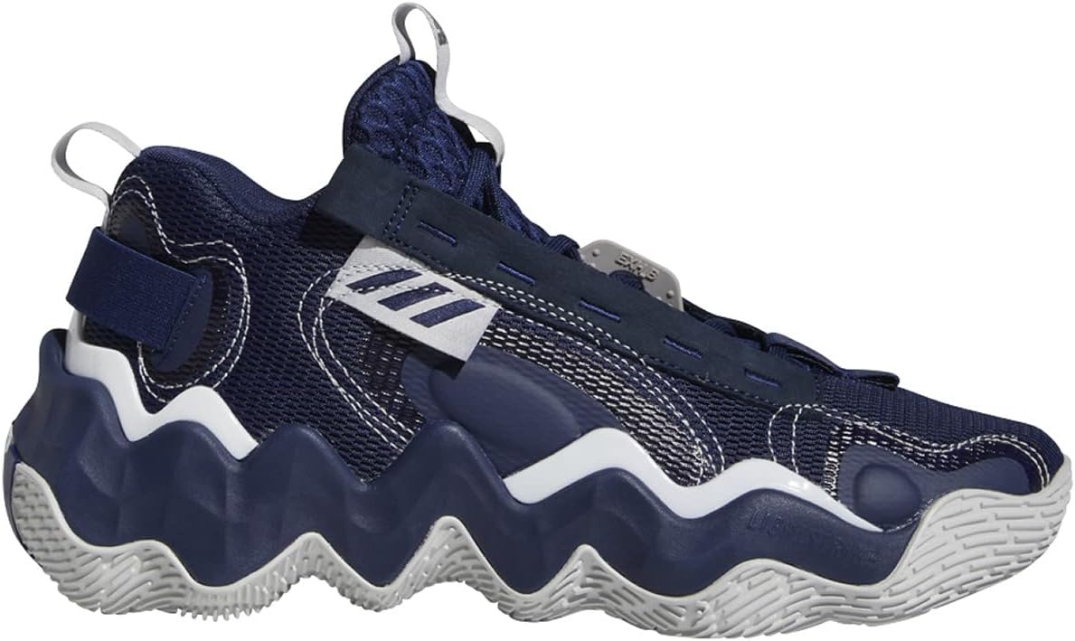 

Мужские кроссовки Adidas Exhibit B для баскетбола, белый/синий/серый/темно-синий/светло-серый