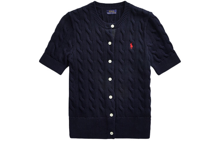

Хлопковый кардиган Polo Ralph Lauren, синий