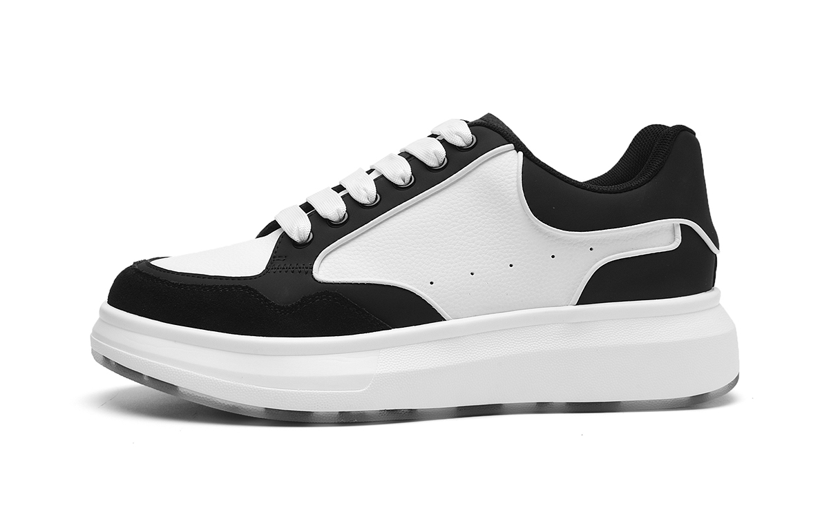 

Низкие скейтерские кроссовки HLA, черно-белые