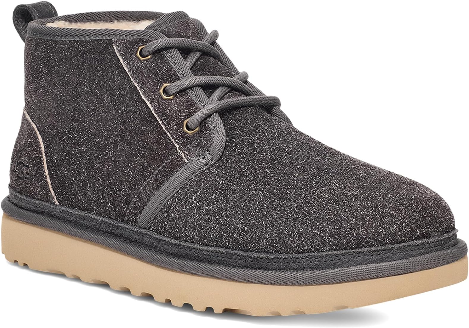 

Ботинки UGG Neumel Shaggy Suede, цвет Dark Grey