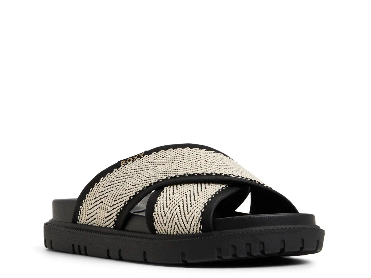 Сандалии Roxy Capri Sandal, черный/белый