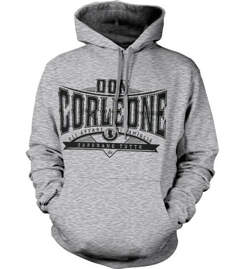 

Толстовка The Godfather Hoodie, серый