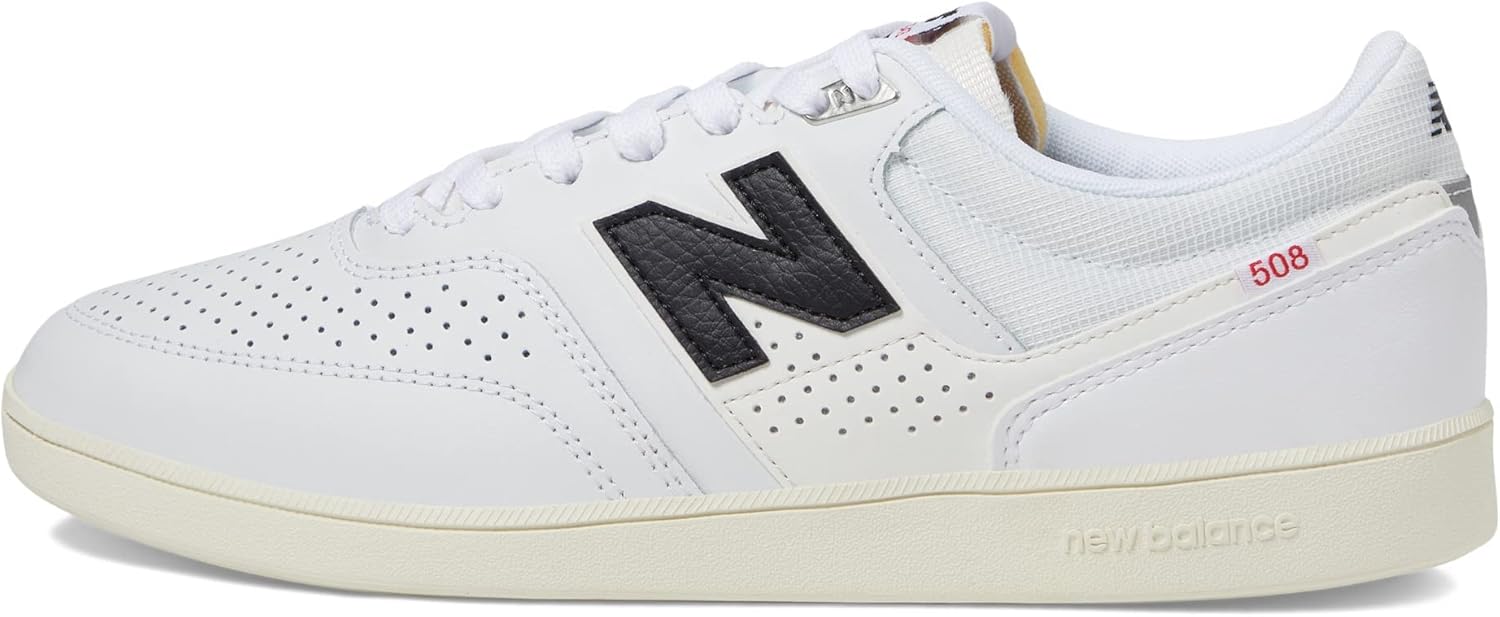 Мужские кроссовки New Balance Westgate 508 для скейтборда, белый/черный — фото 4