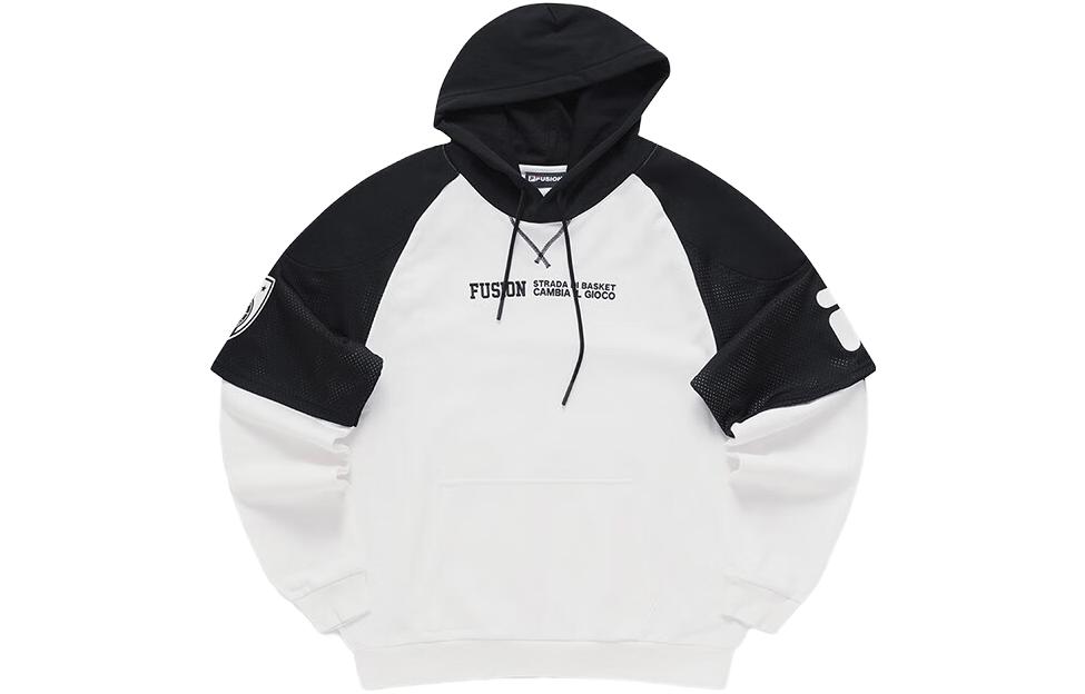 

FILA FUSION Толстовка унисекс белая