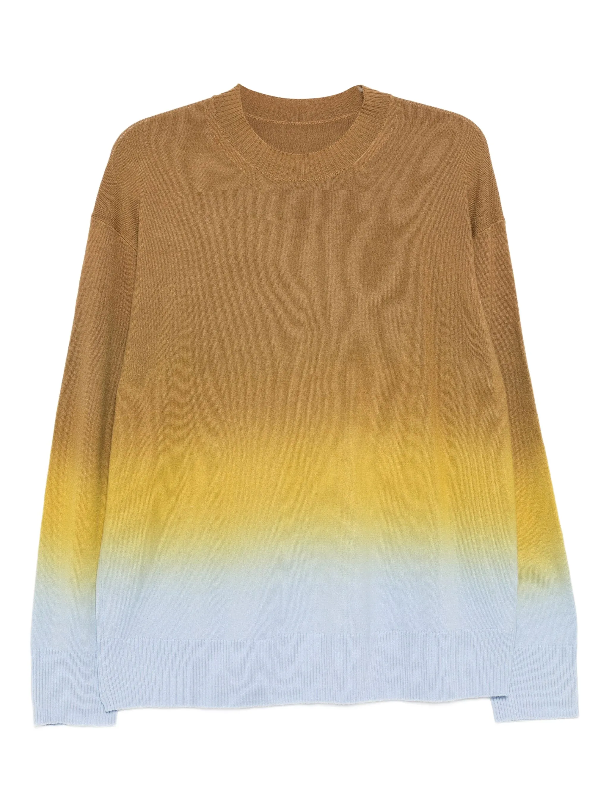 

Трикотажный топ с эффектом градиента Jnby, коричневый