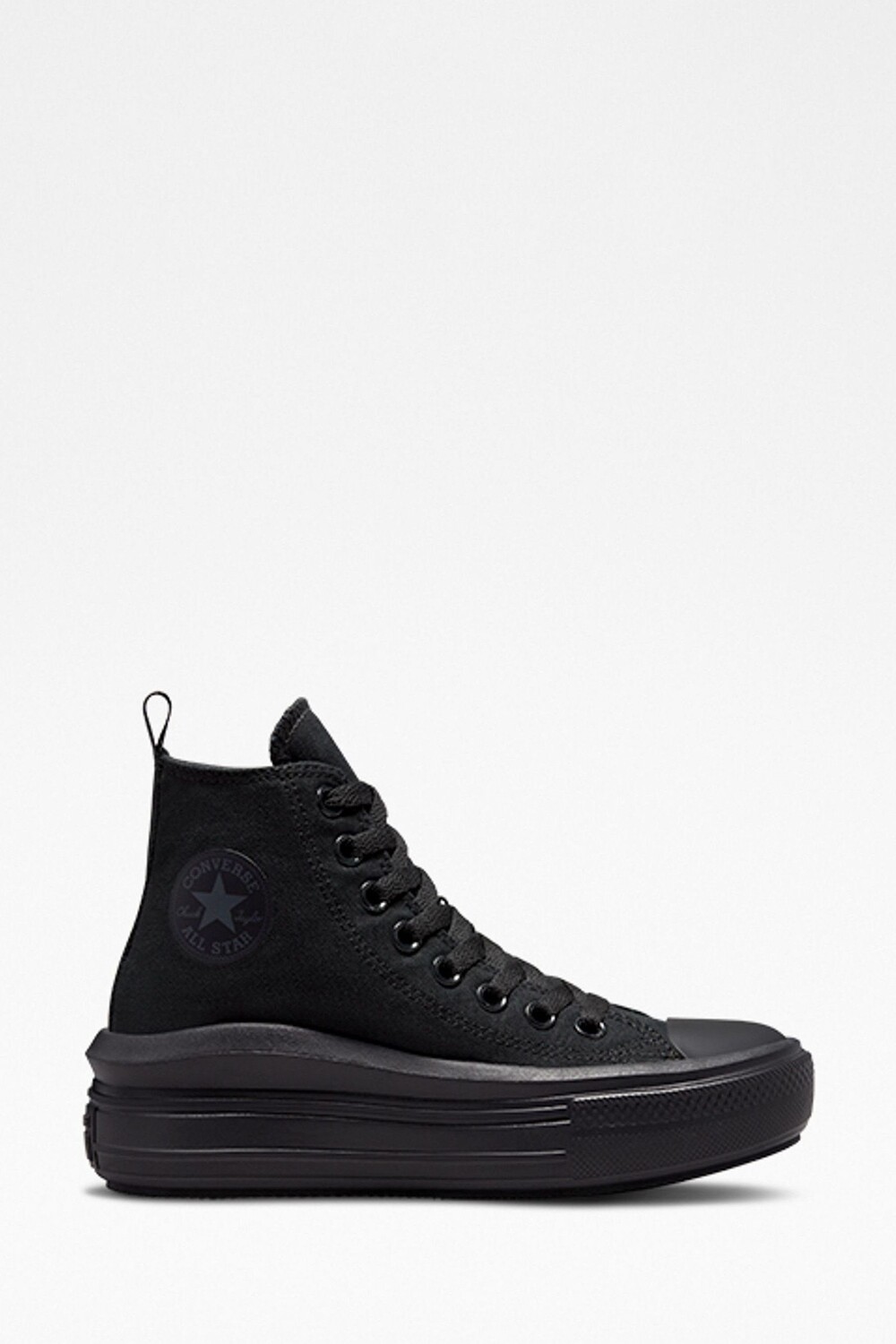 

Кроссовки Move Youth с вырезом до щиколотки Converse, черный