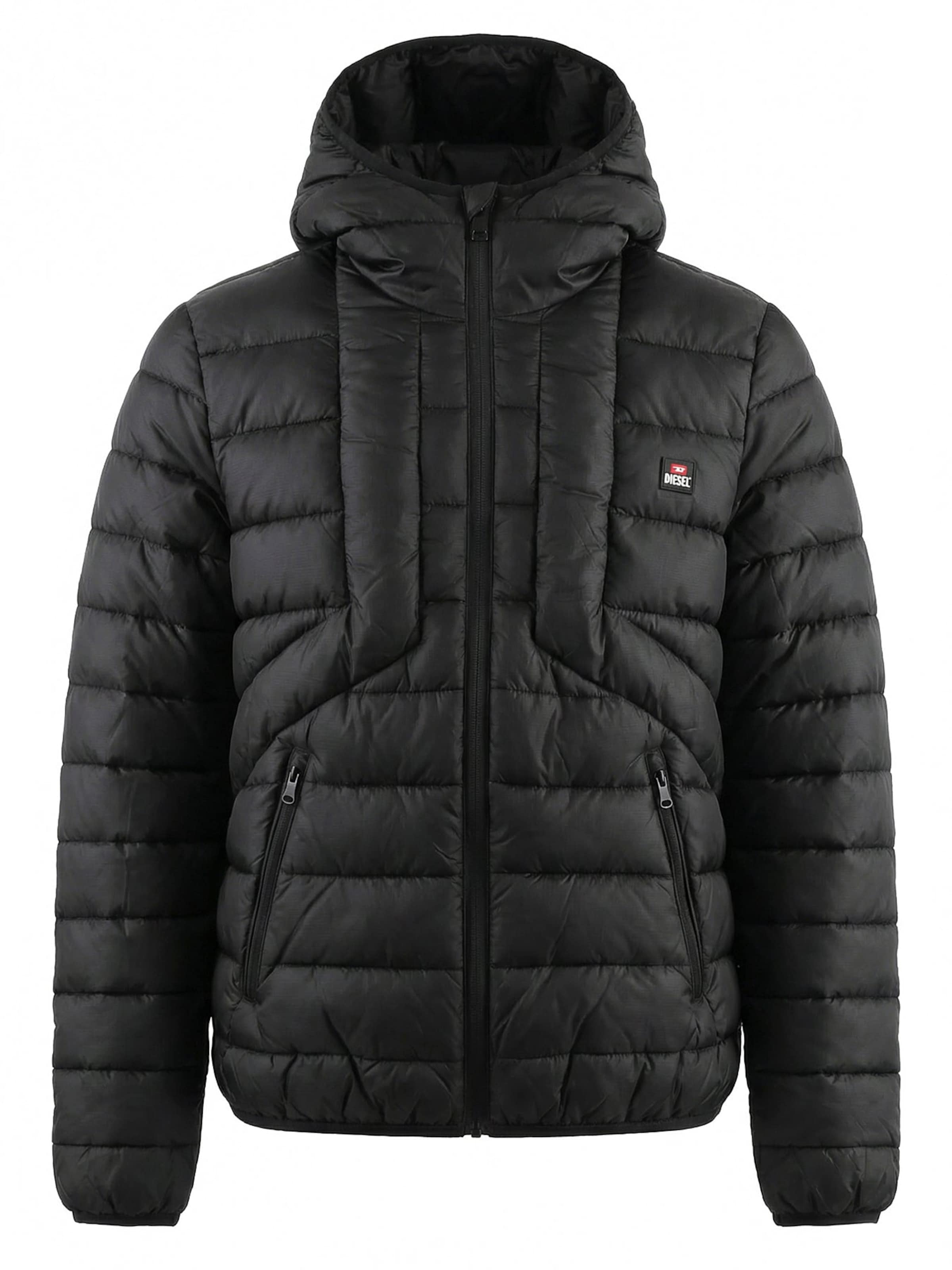 

DIESEL Куртка межсезонная 'DWAIN' в черном цвете