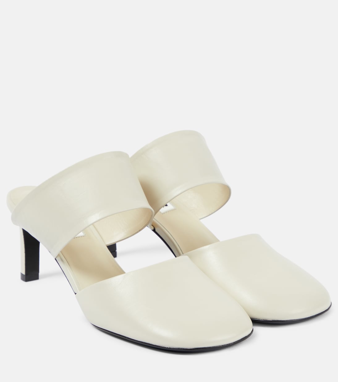 Кожаные туфли Jil Sander, Toile