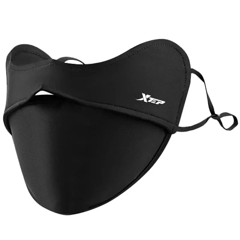 

Солнцезащитная маска XTEP, защита углов глаз, защита от ультрафиолета, летняя тонкая, дышащая, солнцезащитная маска для вождения и езды на открытом воздухе, черная