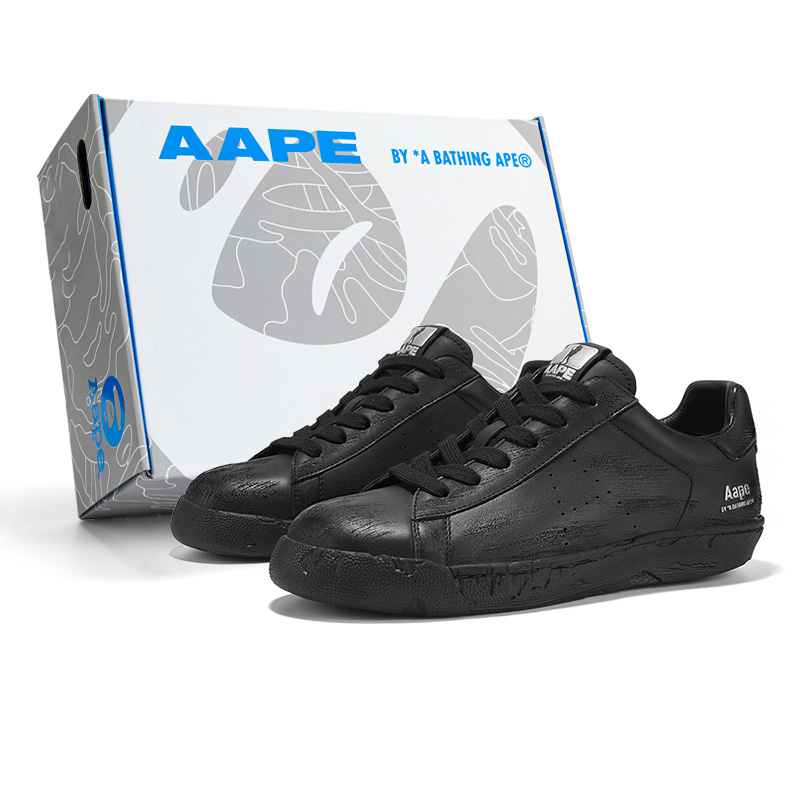 

Амортизация, износостойкость, низкие кроссовки для скейтбординга, унисекс Aape, черный