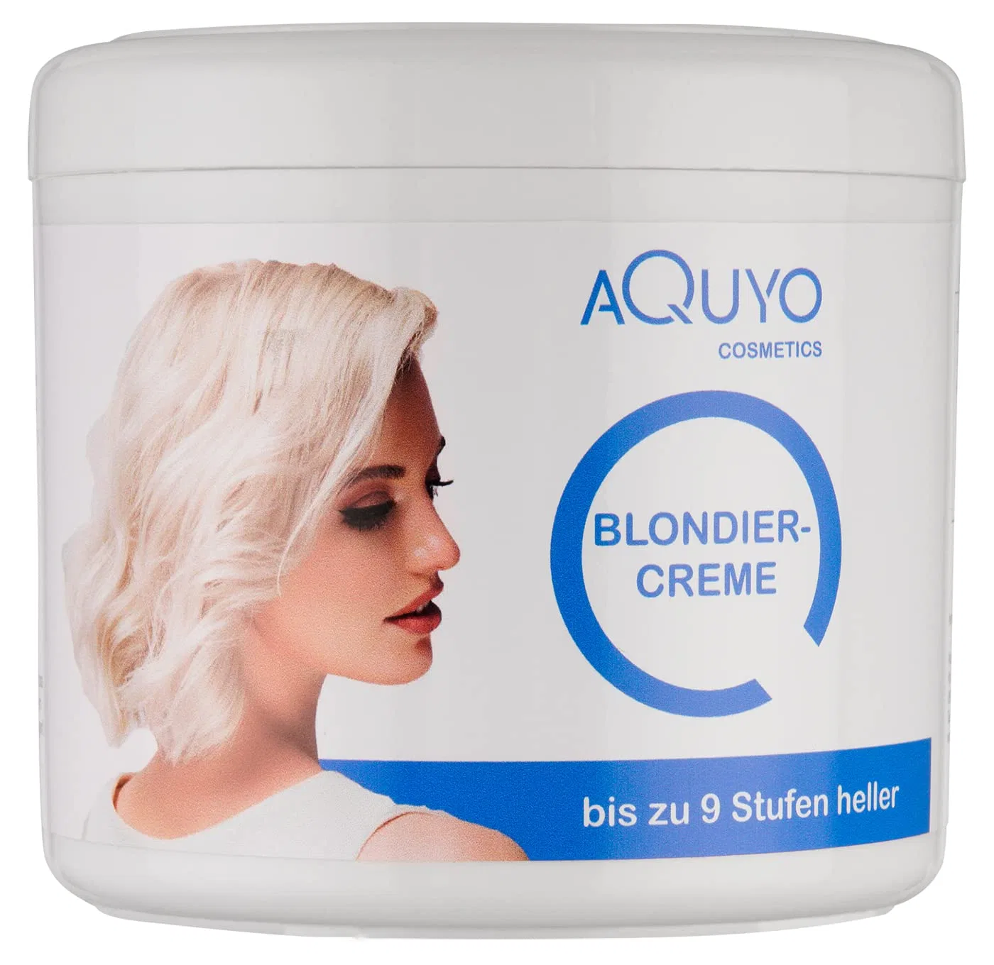 Крем для осветления волос до 9 тонов, 500 г Aquyo Cosmetics