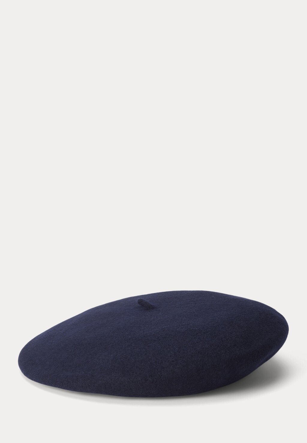 

Бейсболка LOGO PATCH WOOL BERET Ralph Lauren, темно-синий