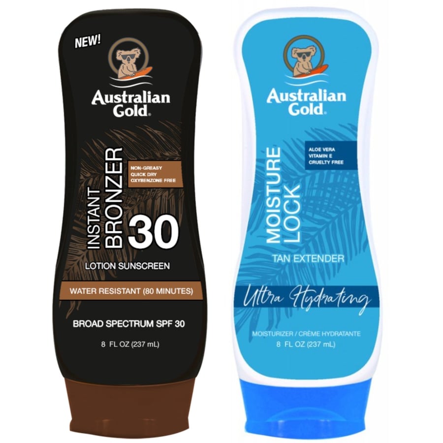 

Австралийский золотой бронзирующий бальзам SPF30 + Moisture Lock 237 мл Australian Gold