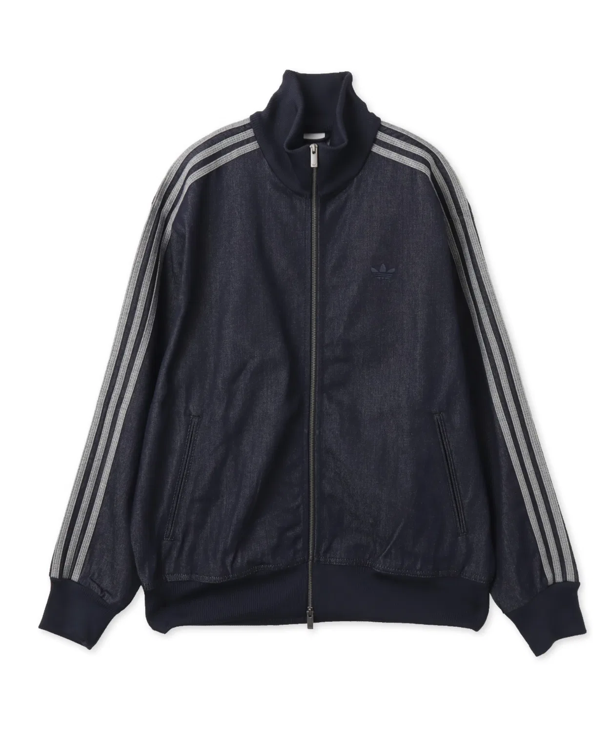 Куртка джинсовая Firebird Track Top adidas, цвет индиго