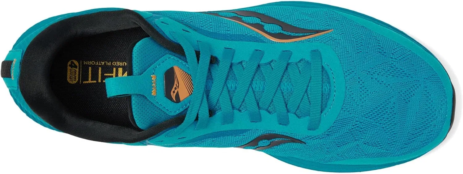 Мужские беговые кроссовки Saucony Freedom 5, 2-Ocean Black — фото 3